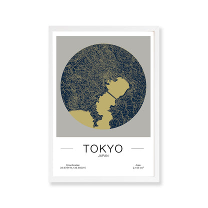 Where Ancient Meets Modern: Tokyo A City Of Contrasts Framed Poster